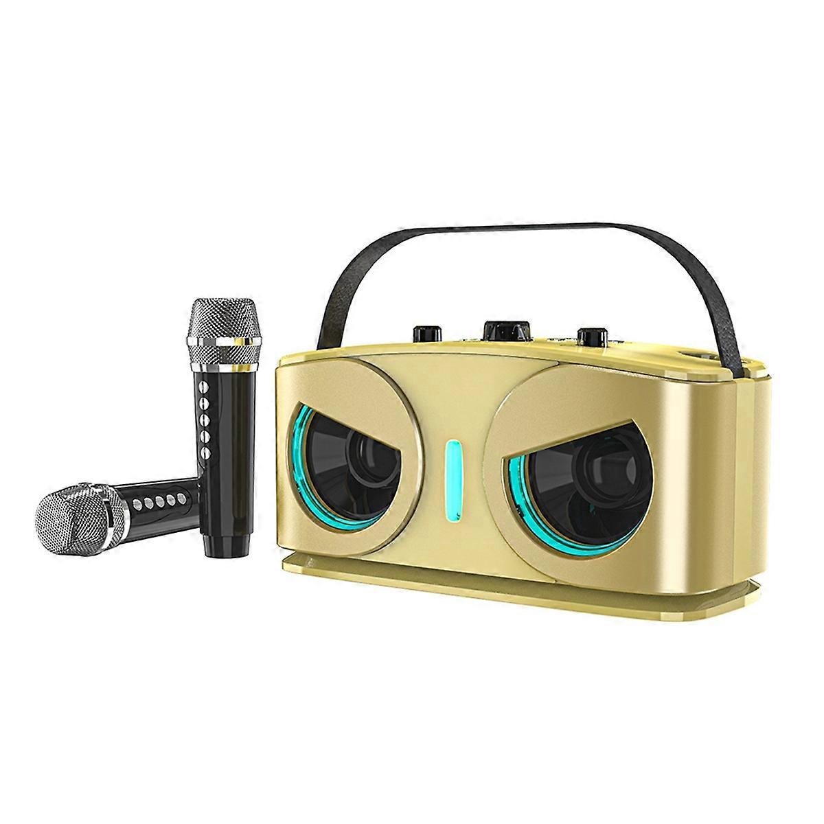 Sd306plus Owl Bluetooth-lautsprecher, Leistungsstark Und Tragbar, Mit Zwei Mikrofonen C--