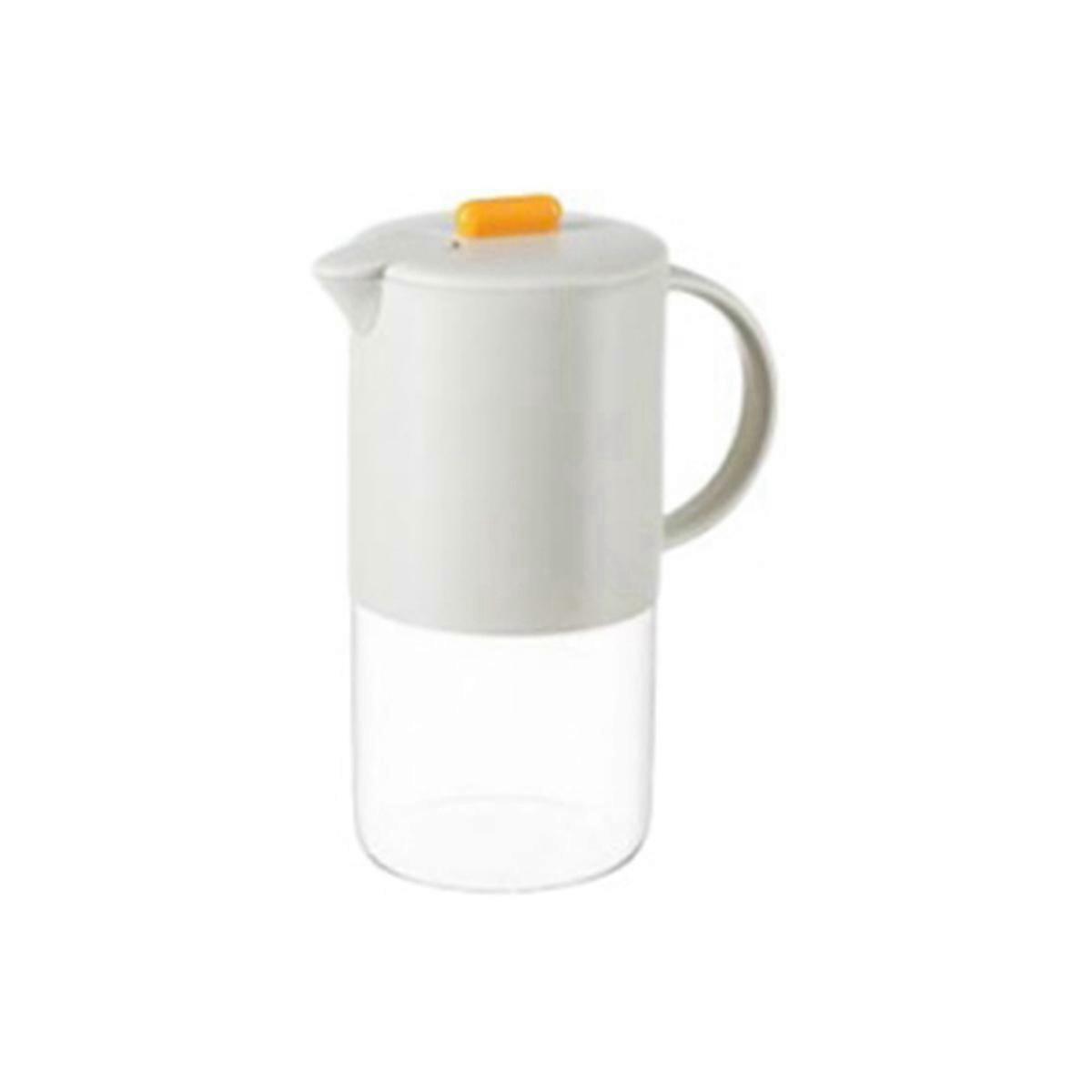 Glas-wasserkrug Mit Deckel, Küchen-kaffeekanne, 1800 Ml, Grau