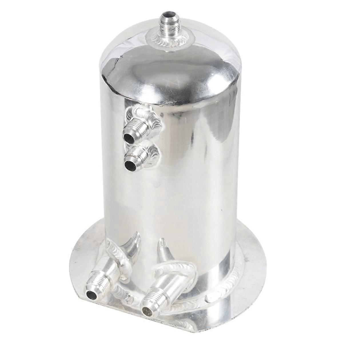 Universal-kraftstoff-ausgleichsbehälter Für Autos, 2,5 L / 0,66 Gallonen, Silberfarben