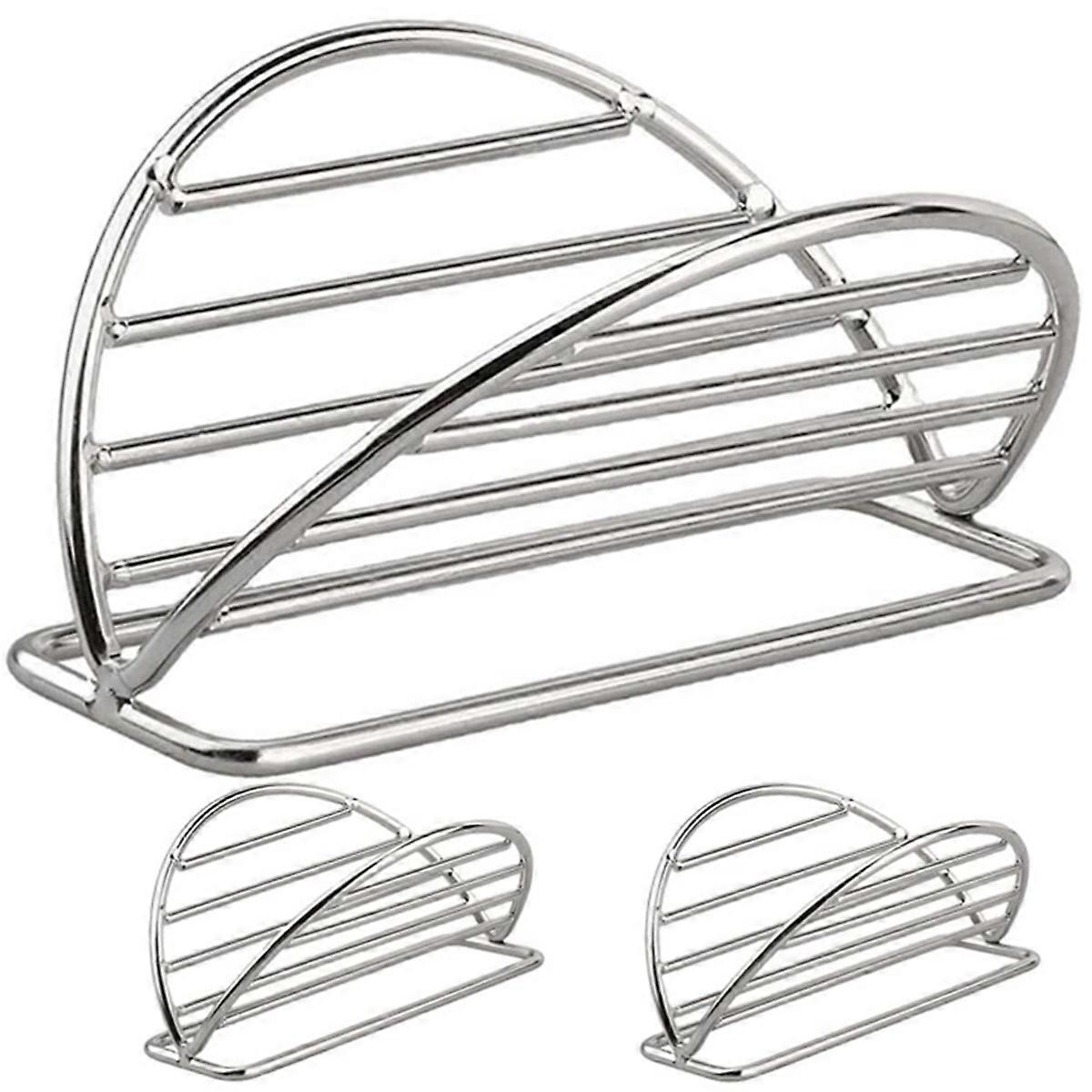 3-teiliges Taco-halterungsset Aus Edelstahl, Taco-ablage, Taco-tablett