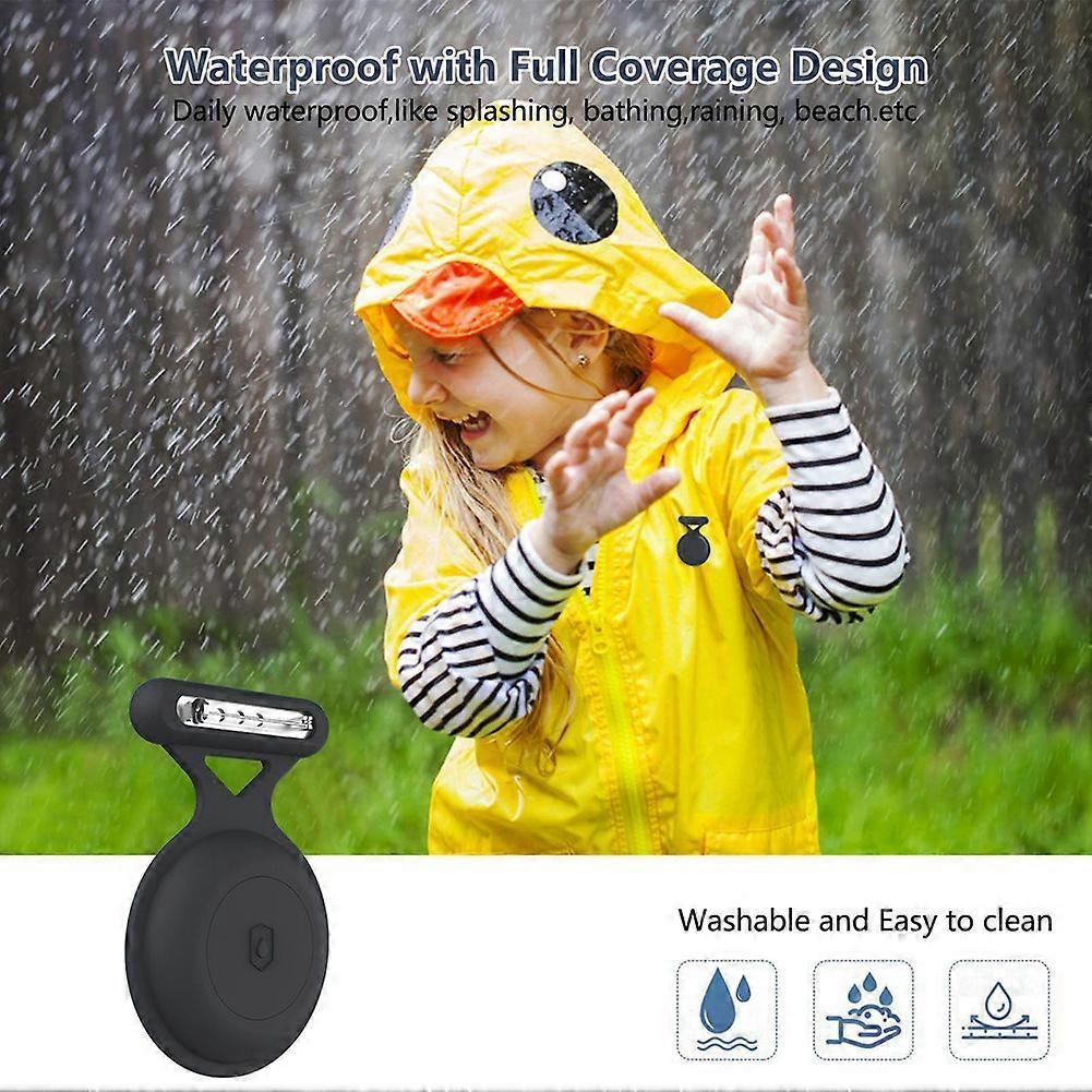 Wasserdichte Schutzhülle Mit Brosche, Grau