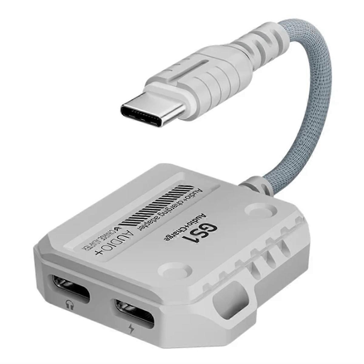 Gs1 2-in-1 Kopfhörer-konverter Type-c+type-c--