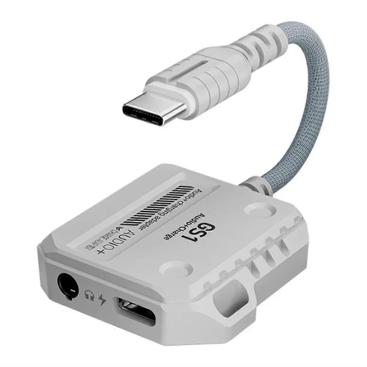 Gs1 2-in-1 Kopfhöreradapter 3,5 Mm + Usb-c