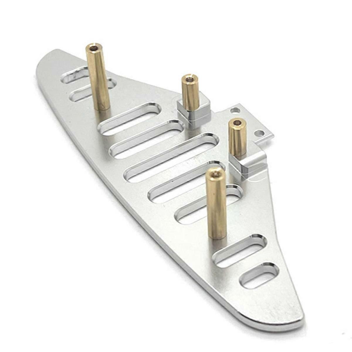 Für 1/14 Rc-car Upgrade-teile Frontstoßstangen-kit Silber--