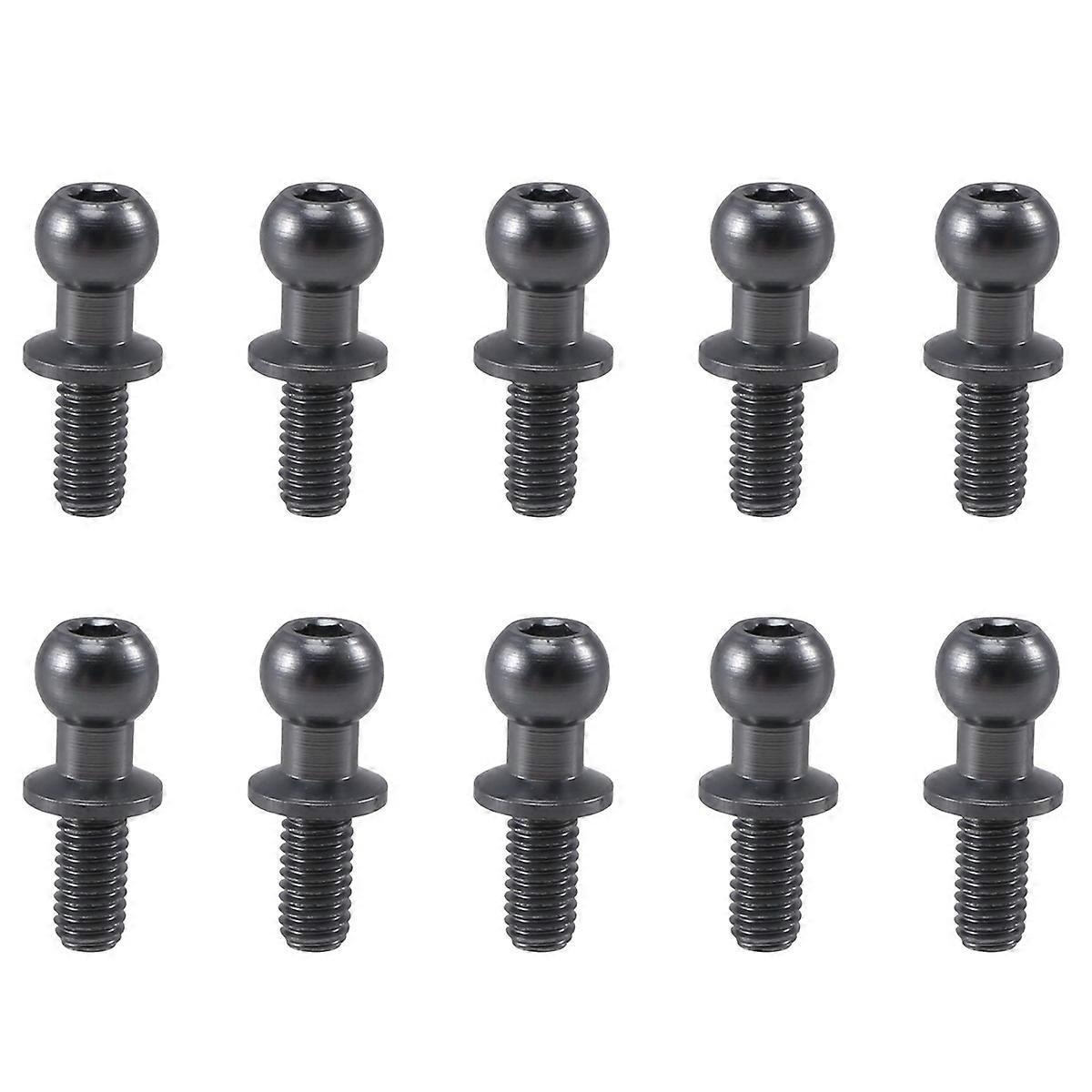 10 Stück M3 Metall-sechskant-kugelgewindetriebe Für Tt01 Tt02, Silber