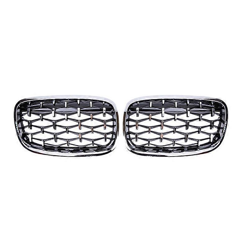 Silberner Frontgrill (mitte) Für X5 E70 / X6 E71 2008-2013