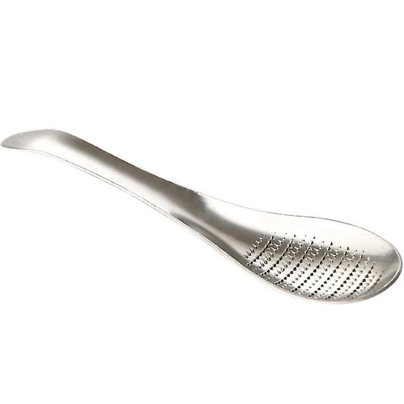 Reibelöffel/ingwerlöffel, Ca. 17 Cm Lang Und 4 Cm Breit, Mahllöffel, Edelstahl, Silberfarben