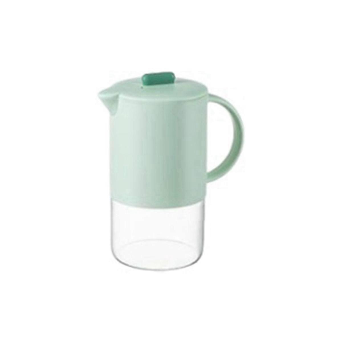 Glas-wasserkrug Mit Deckel, Küchen-kaffeekanne, 1500 Ml, Hellgrün