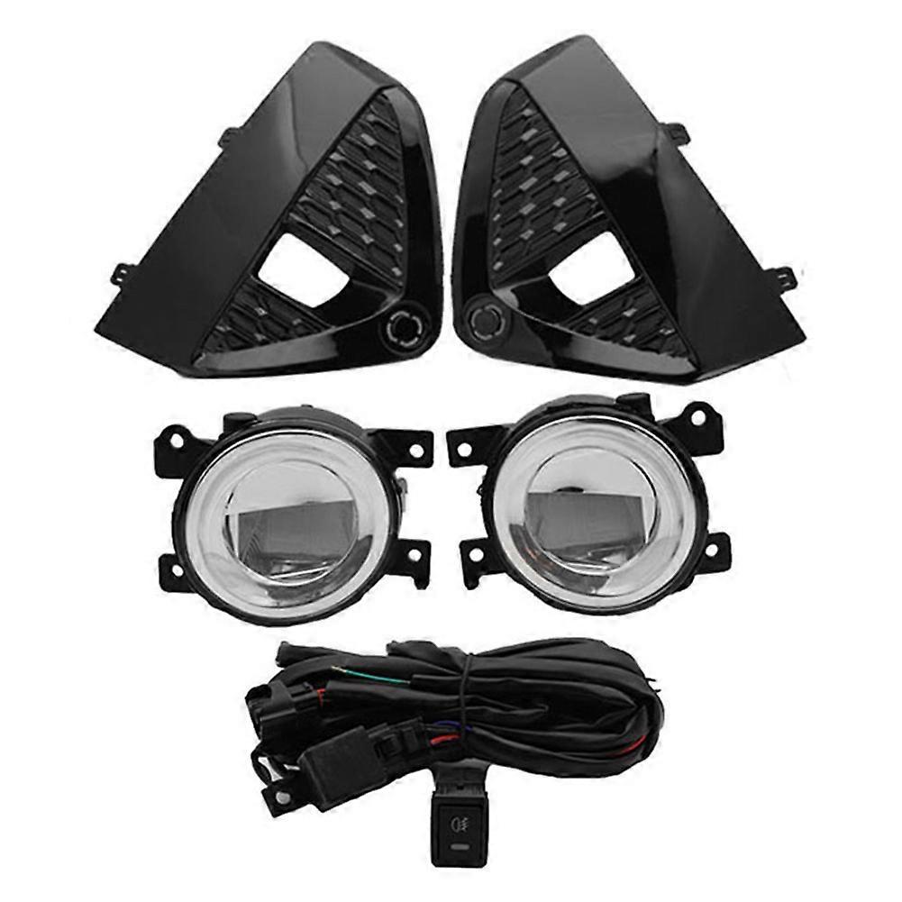 Led-nebelscheinwerfer Mit Glühbirne, Kabelbaum Und Schalter Für Die Vordere Stoßstange – Für Autos