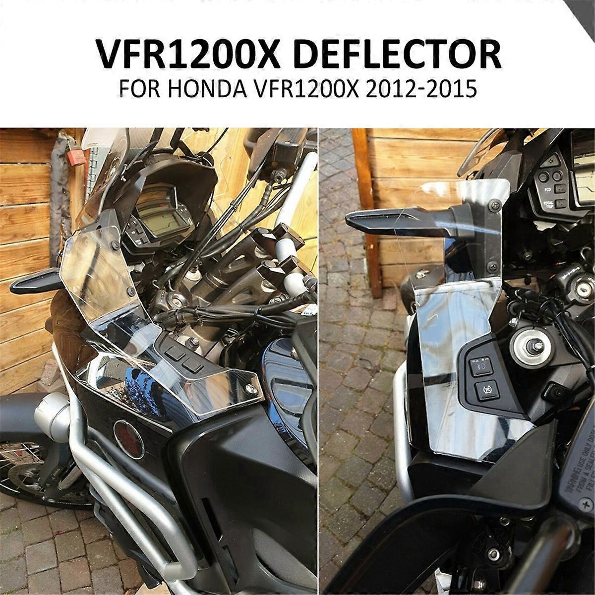 Motorrad-windschutzscheibe Für Vfr1200x, 2012-2015, Rauchgrau