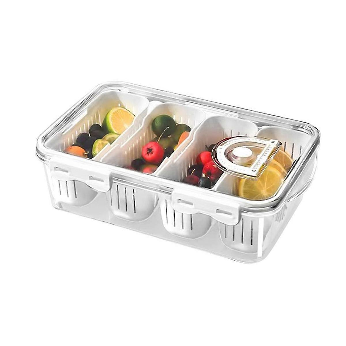 Snackbox-behälter, Wiederverwendbare Snackbehälter Mit Deckel B--