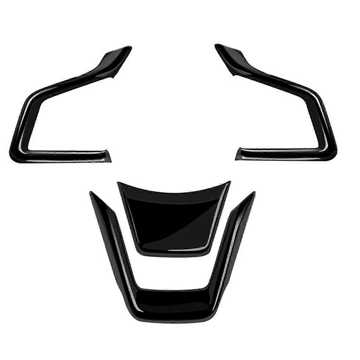 Aufkleber Für Die Lenkradverkleidung Von Subaru, Glänzend Schwarz