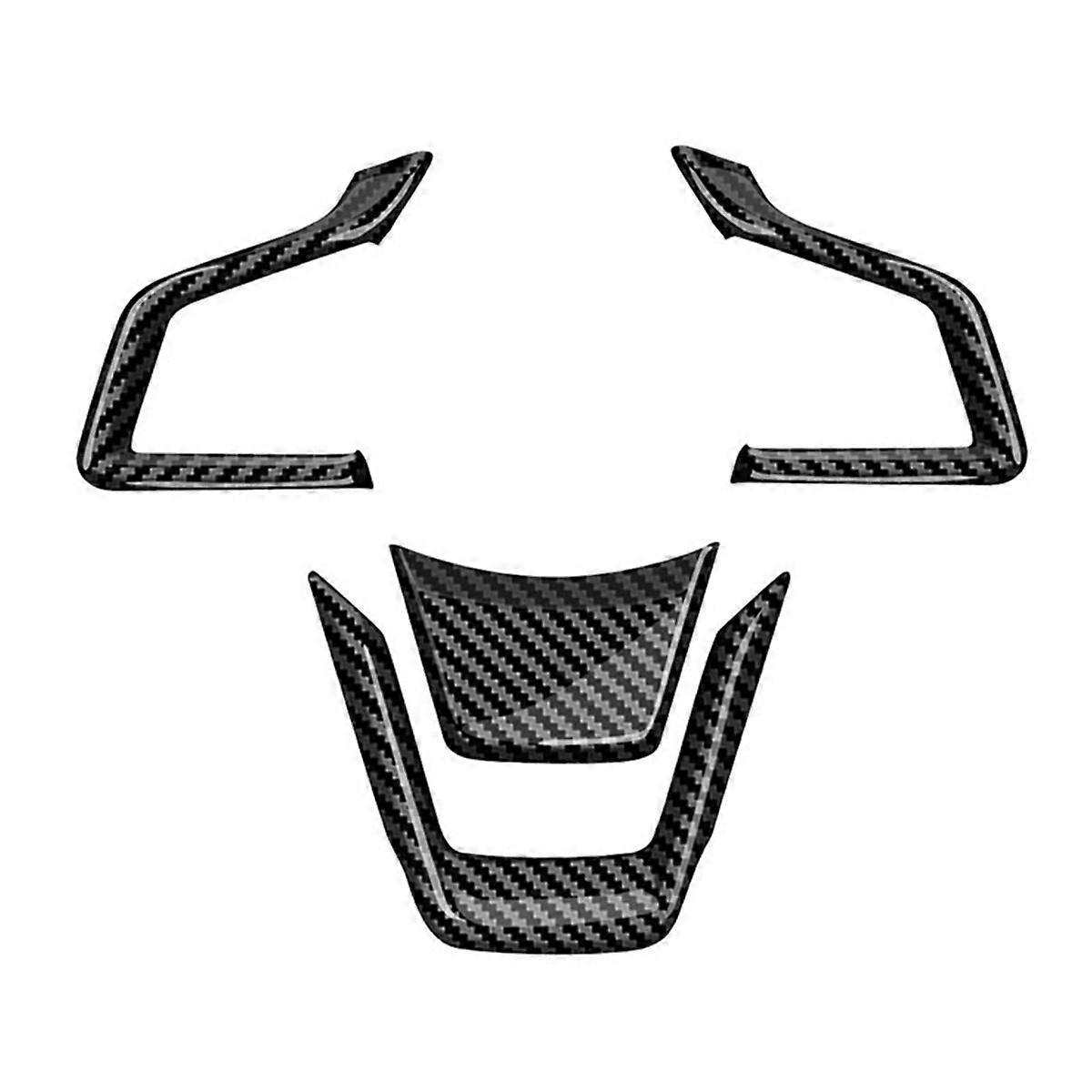 Aufkleber Für Die Lenkradverkleidung In Subaru-kohlefaserform