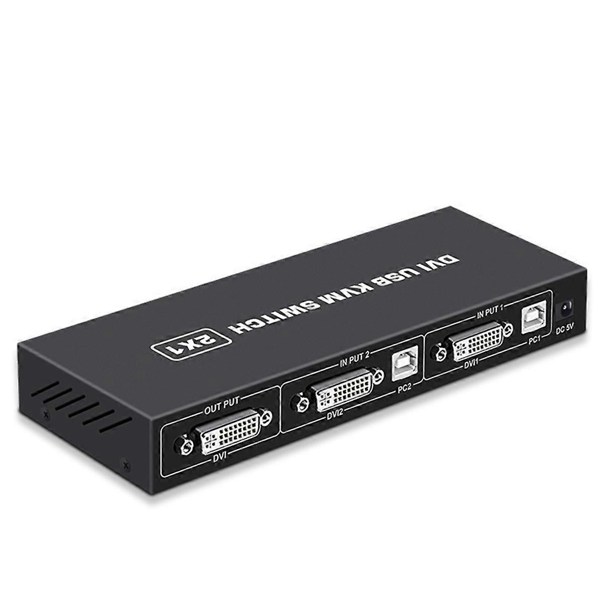 Dvi-kvm-switch, Usb-tastatur, Maus, Drucker, Monitor, Bildschirmumschaltung