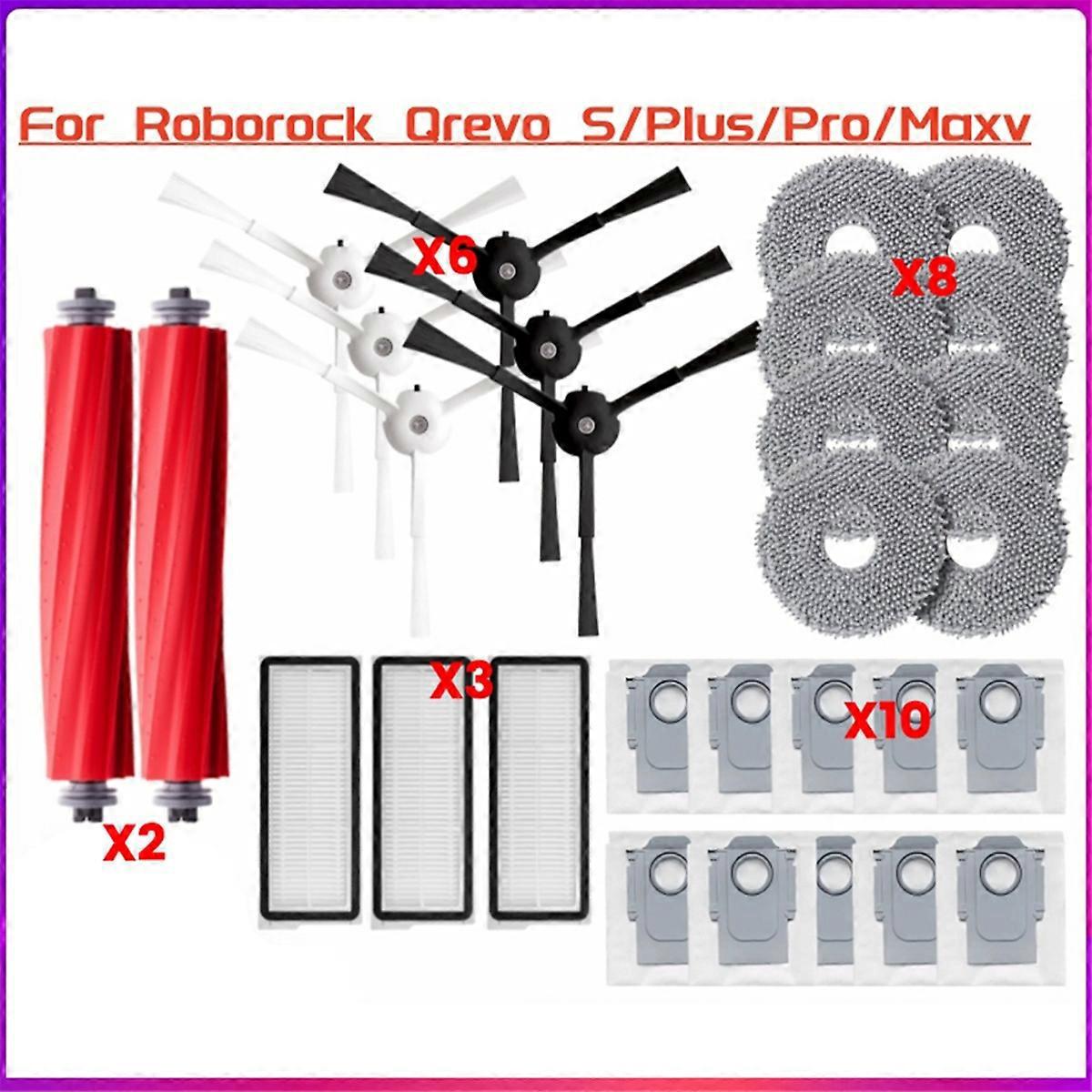 Zubehör Für Roborock Qrevo Maxv Qrevo Pro/s/plus Seitenbürste