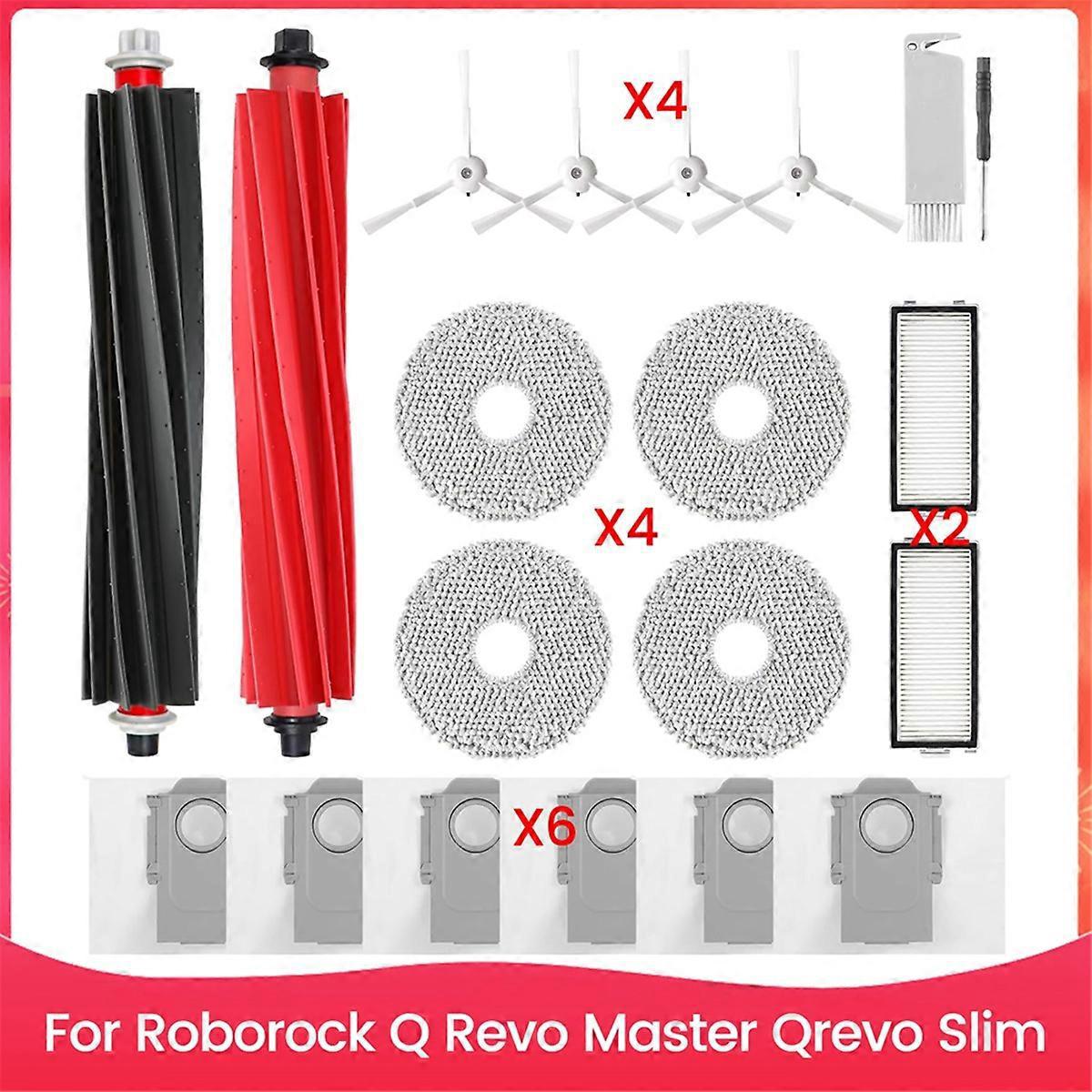 Zubehörset Für Roborock Q Revo Master, Qrevo Slim Saugroboter – Wie Abgebildet