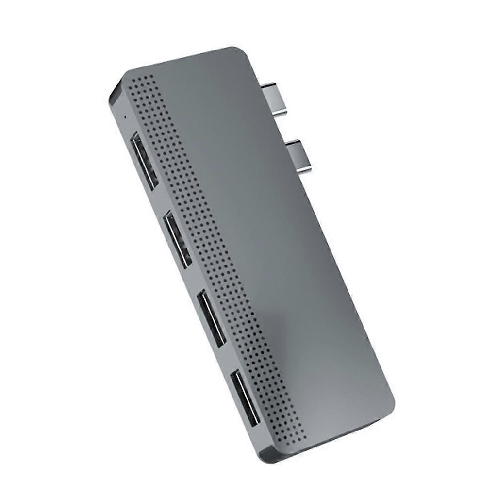 Dual-usb-c-hub Mit Ssd-anschluss (usb 3.0/2.0) Und 5 Gb Speicher Für Macbooks Air/macbooks Pro