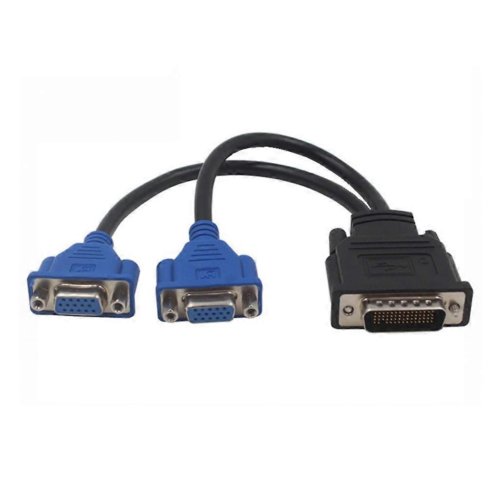 59-pin-auf-2-vga-splitter-adapterkabel Für Monitor Und Fernseher – Gute Kompatibilität