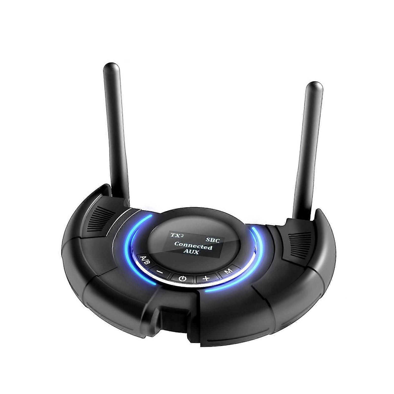 Bluetooth 5.0-kompatibler Musikempfänger Und -sender Mit Freisprechfunktion Und Aux-adapter