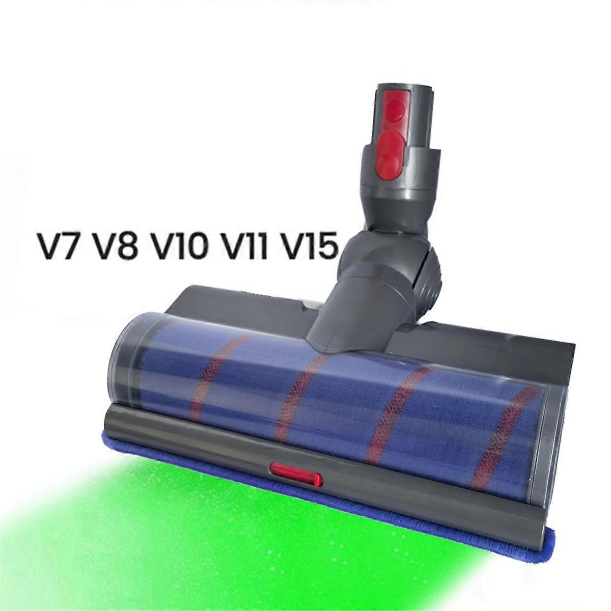 Elektrischer Staubsaugeraufsatz Mit Weicher Walzenbürste Und Schalterknopf