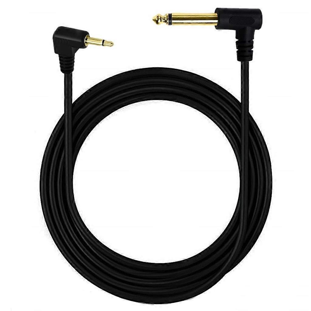 3,5-mm-auf-6,5-mm-klinkenstecker, 1,8 M Langes Audiokabel (aux-line) Für Mischpult/verstärker, Vergoldete Buchse