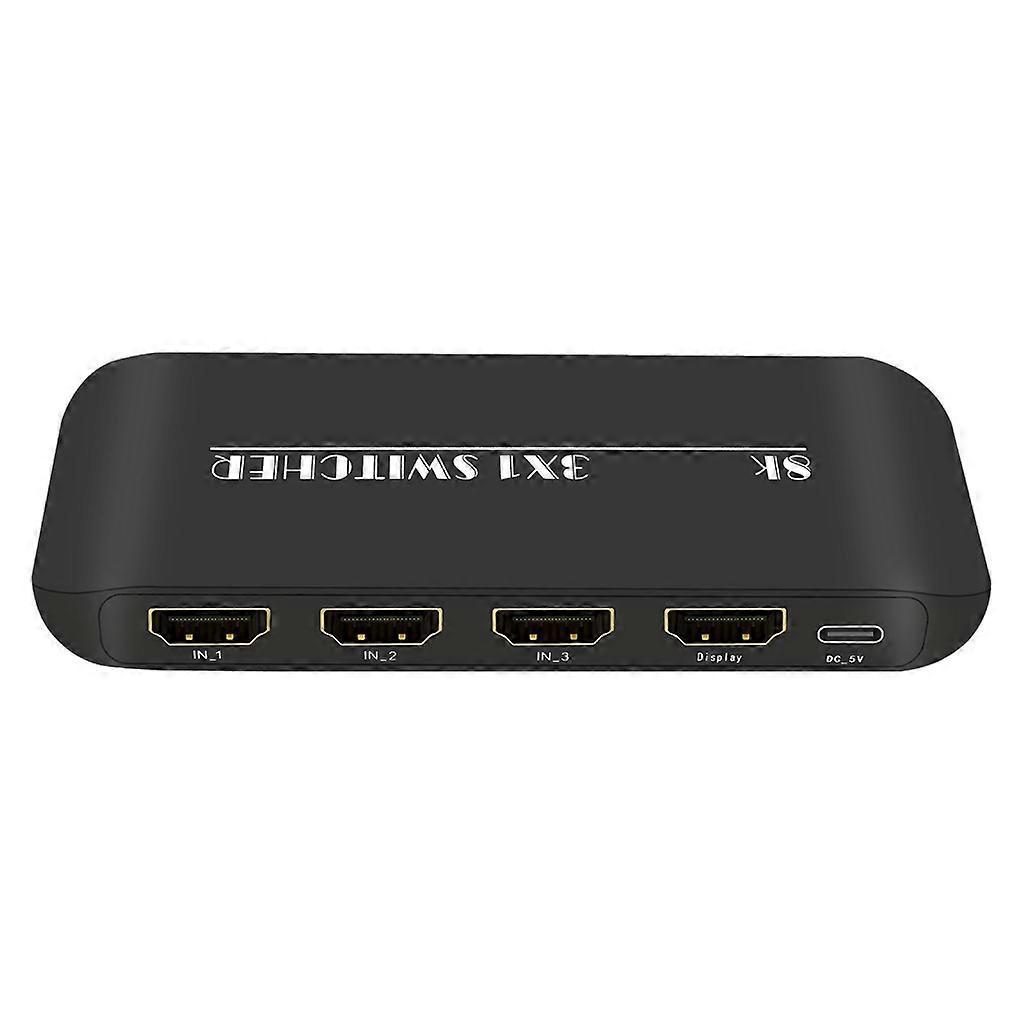 Hdmi-splitter 3-in-1 Hdmi-umschalter Für Pc, Laptop, Hdtv-box, Hdmi 2.1-umschalter