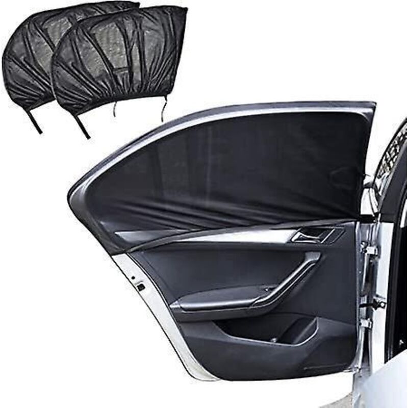 Sonnenschutz Fürs Auto (baby), 2-teiliger Sonnenschutz Fürs Auto, Universelles Sonnenschutznetz Für Kinder Zum Schutz Vor Mücken