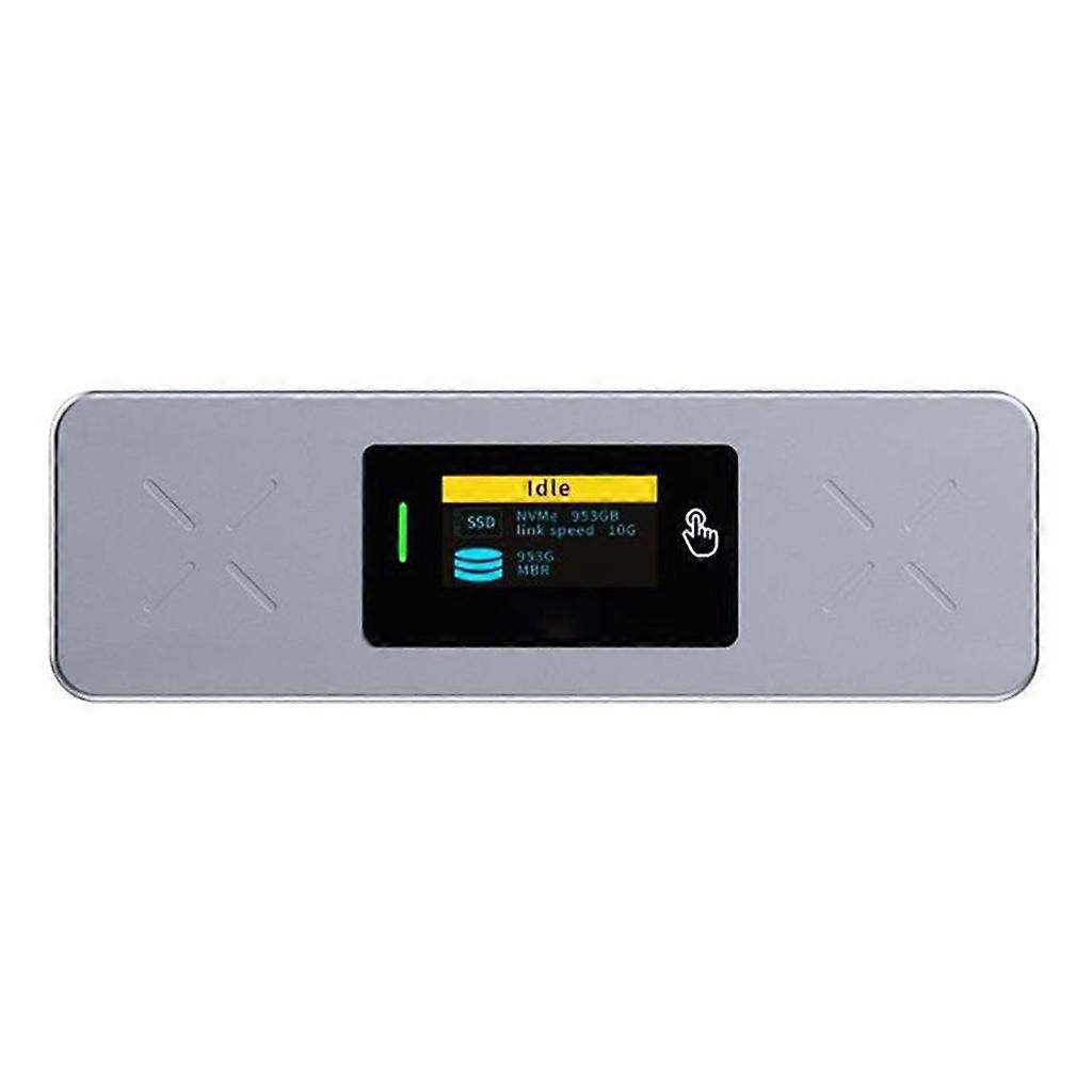 Externes M.2 Nvme Ssd-festplattengehäuse Mit Usb 3.2 Gen2 10 Gbit/s