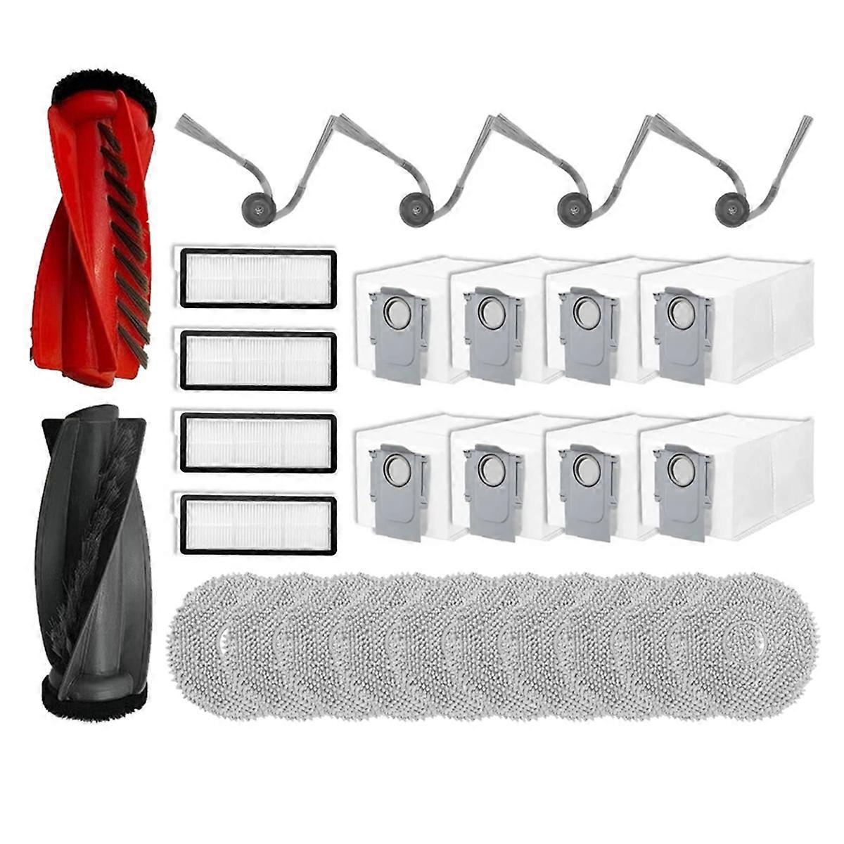 Für Qrevo Curv Hepa Filter Mopptuch Staubbeutel--