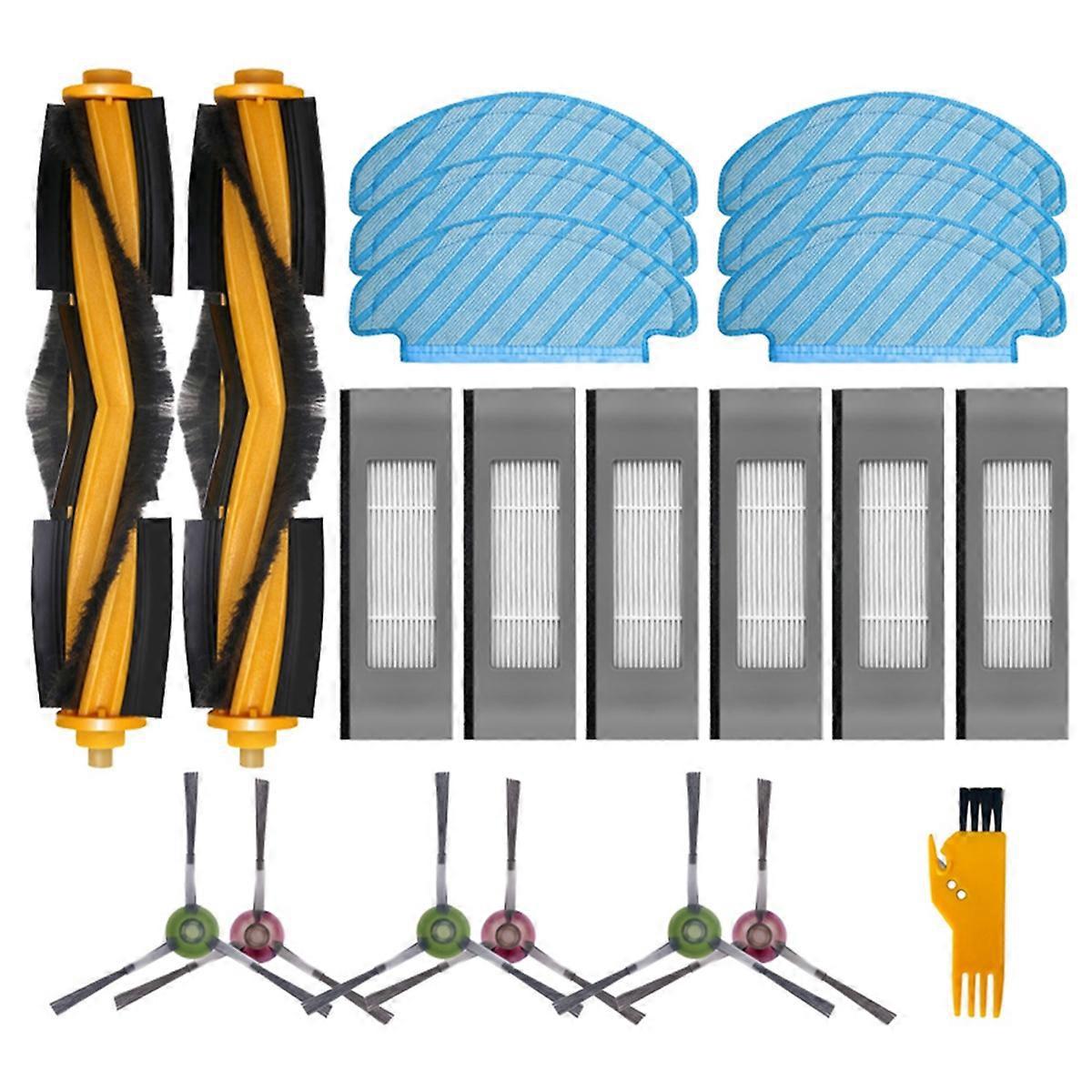 Für Debot Ozmo T8+ Hauptseitenbürstenfilter-mopptuchteile--