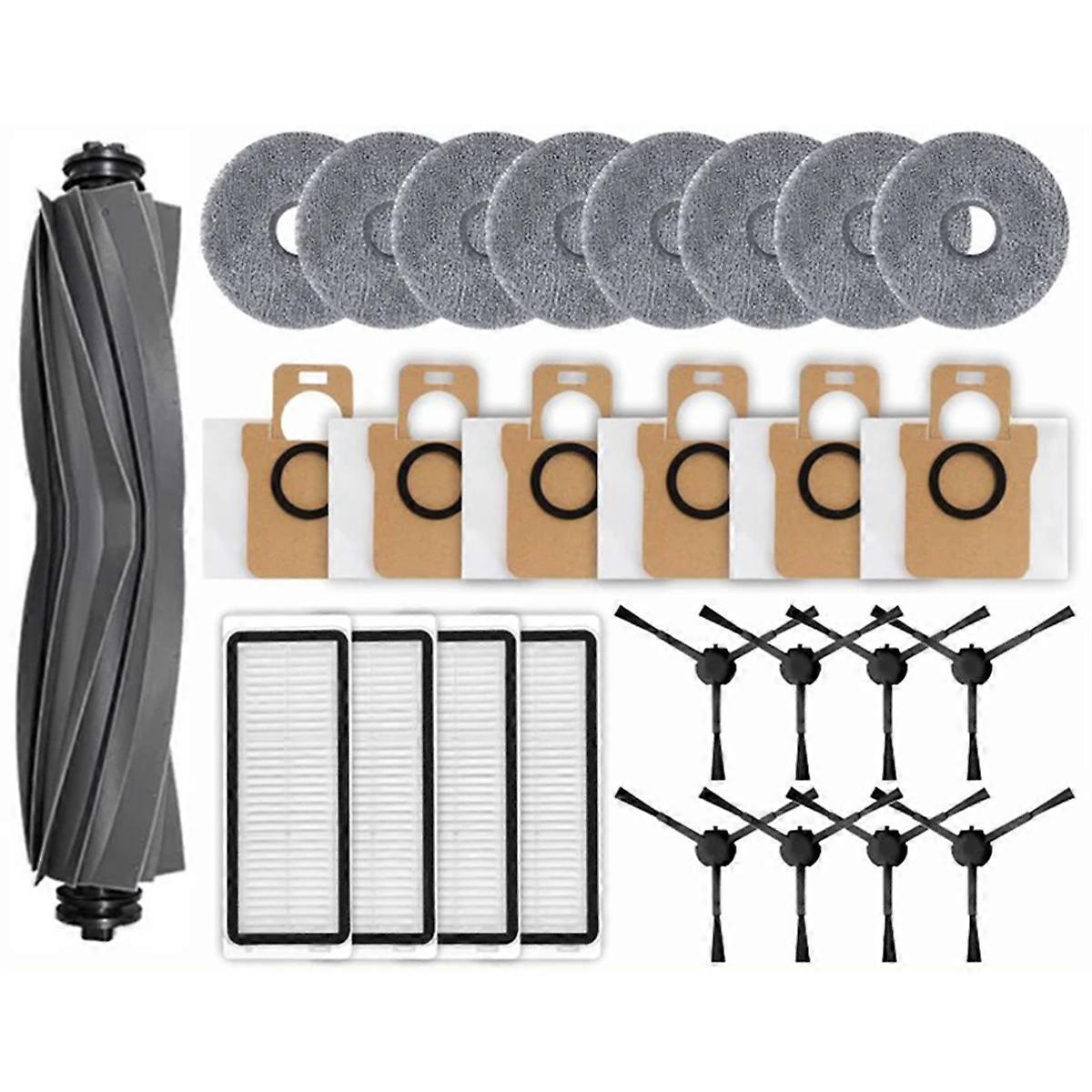 Für Bot L20 Ultra Hauptseitenbürste Filter Mopptuch Staubbeutel--