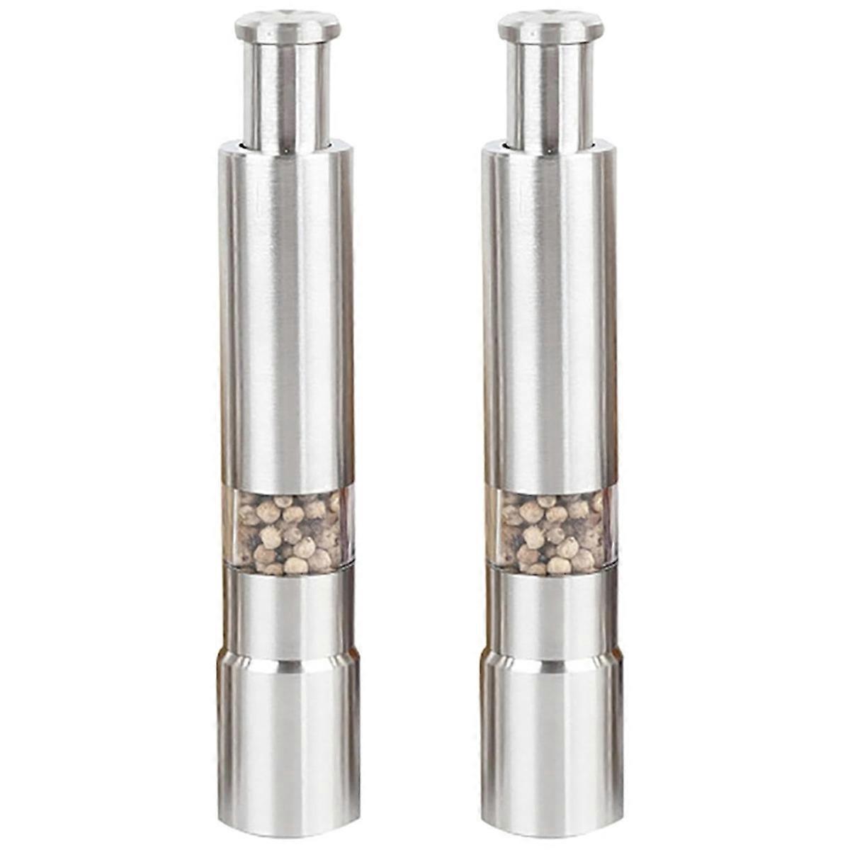 2-teiliges Manuelles Salz- Und Pfeffermühlen-set