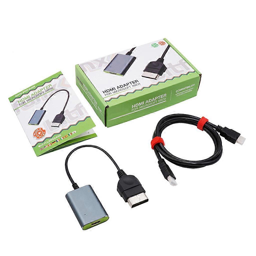 Video-audio-adapter Mit Unterstützung Für 720p Und 1080i Für Xbox – Zu Hdmi-kompatiblem Konverter