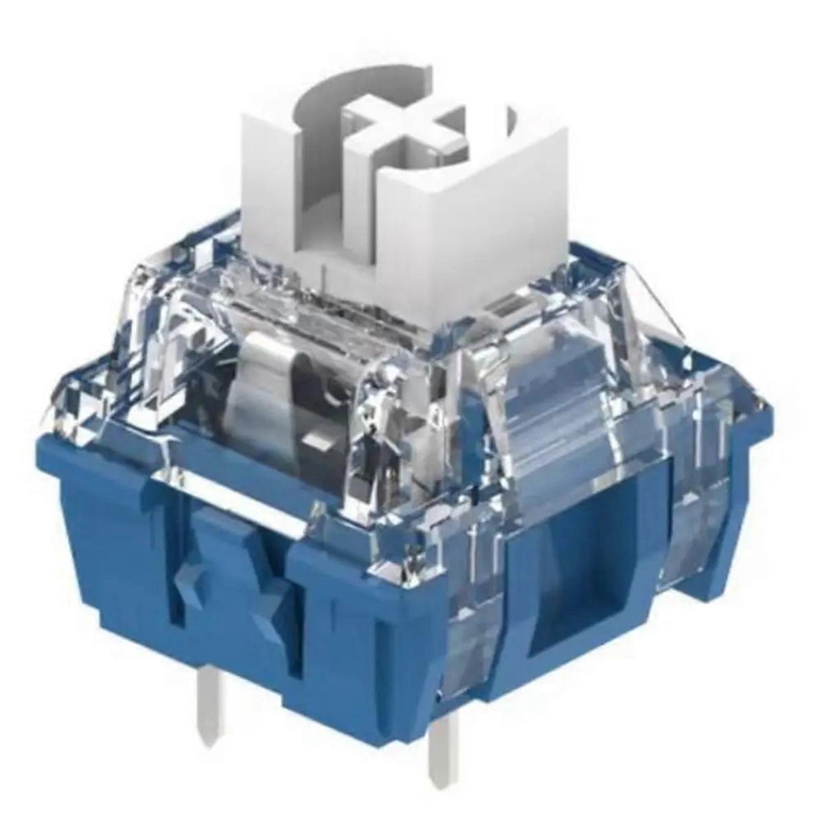 45 Stück Fast Silver Axis V2 Schalter Linearwelle Extra Lang