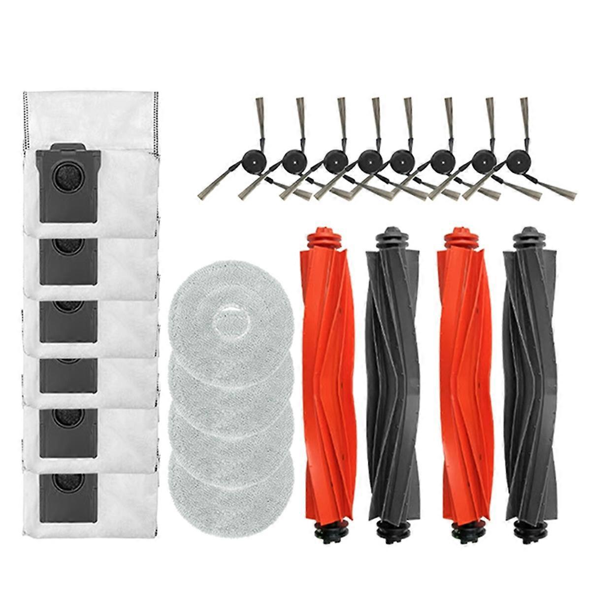Für X40/x40pro Hauptbürste Seitenbürste Filtertuch Staubbeutel