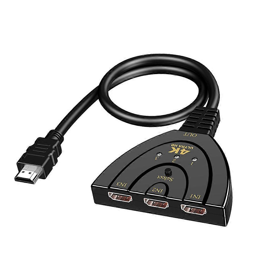 Tragbarer 3-in-1-out-vollabdeckungs-switch, Hdmi-kompatibel, 4k/2k, Für Laptops