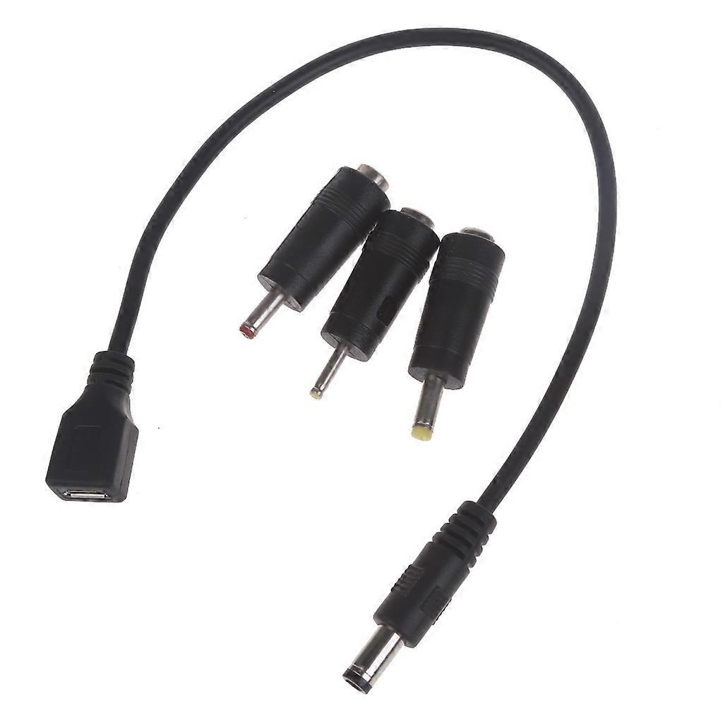 Micro-usb-buchse Auf Dc 5,5 X 2,1 Mm Stecker (stromanschluss) Auf Dc 4,0 X 1,7 3,5 X 1,35 3,5 X 1,3