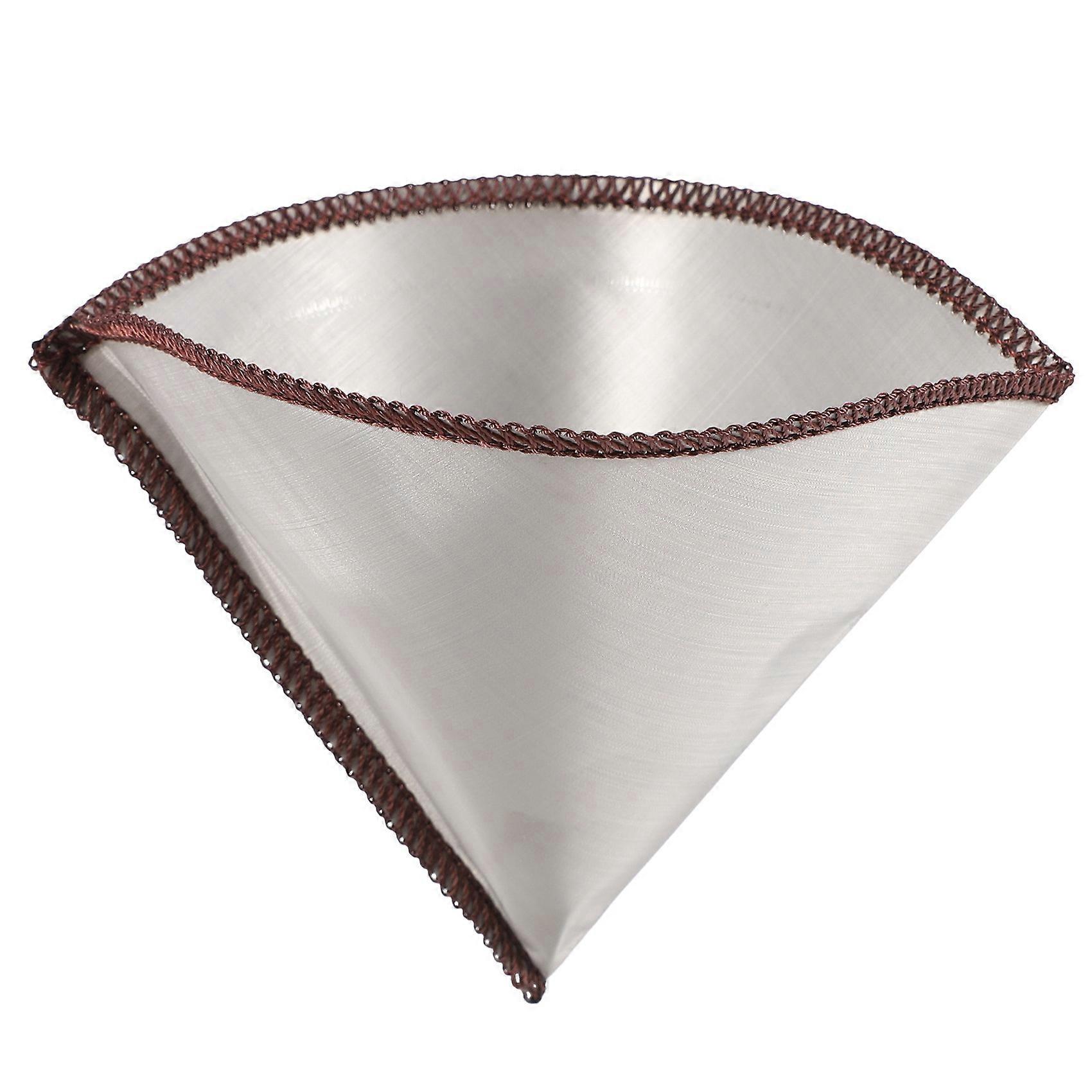 Wiederverwendbarer Kaffeefilter Aus Edelstahl, 3 Bis 4 Tassen, Tropffilter