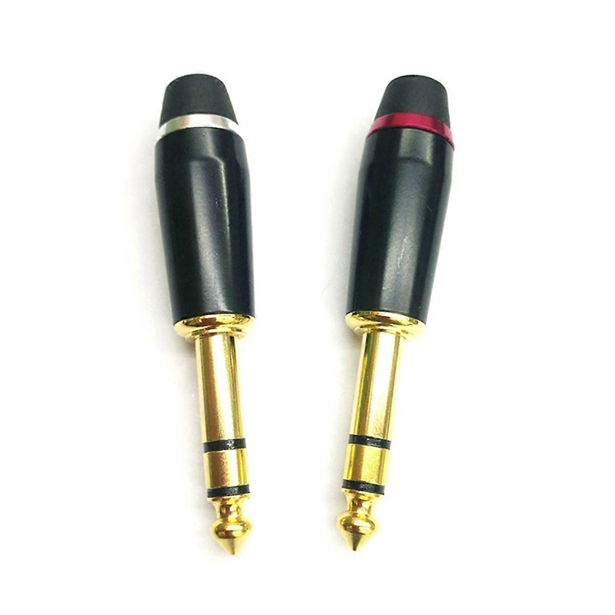 Hifi Vergoldeter 3,5-mm-klinkenstecker (symmetrisch) Auf 6,35-mm-klinkenstecker (trs) –