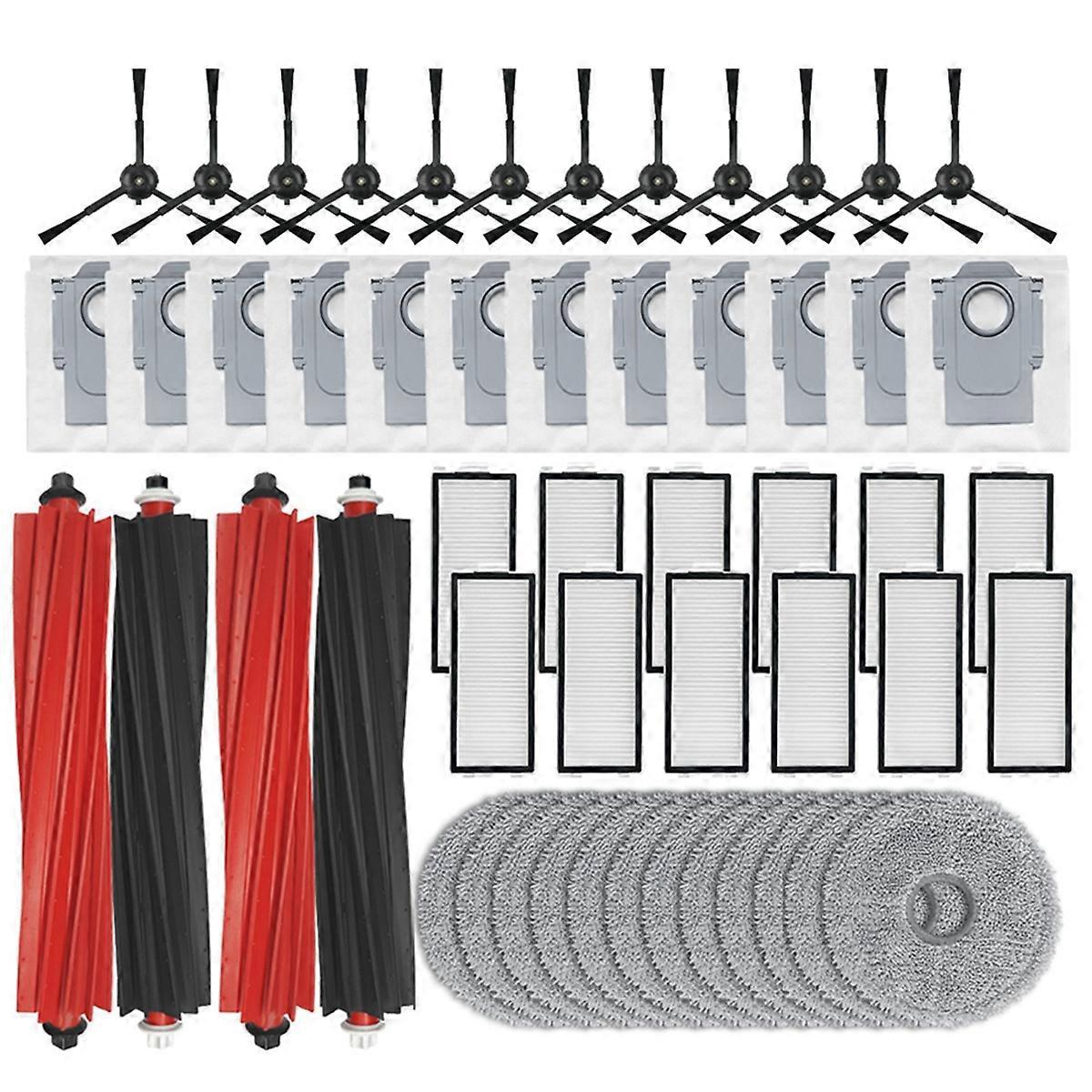Für V20 Walzen-seitenbürste Hepa-filter-mopptuch-staubbeutel