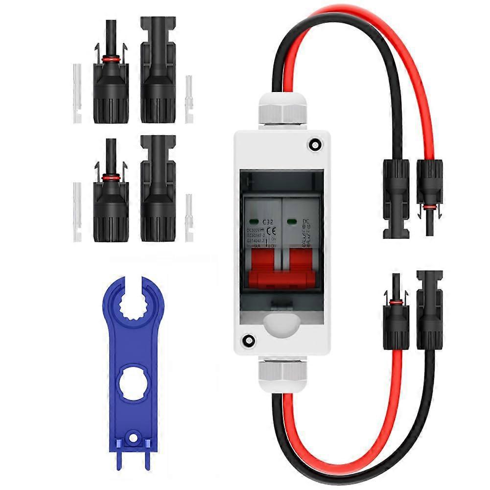 32a Dc500v Pv-trennschalter Mit Ip65 Wasserdichtem Gehäuse