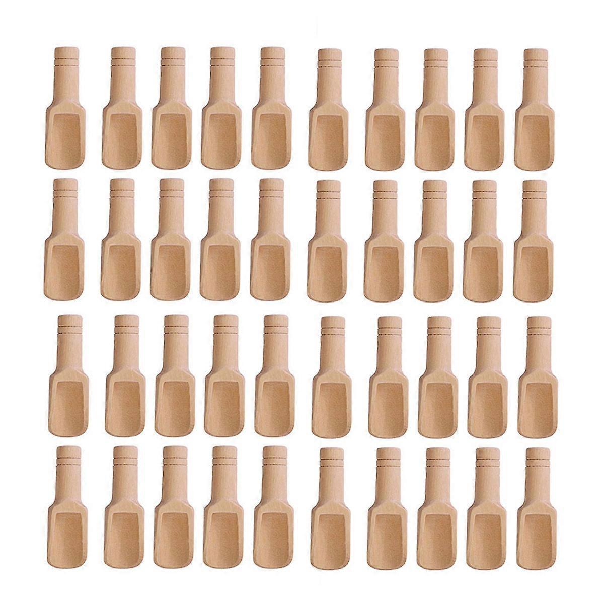 Holzlöffel Für Badesalz, Tee, Kleiner Holzlöffel, Gewürzlöffel