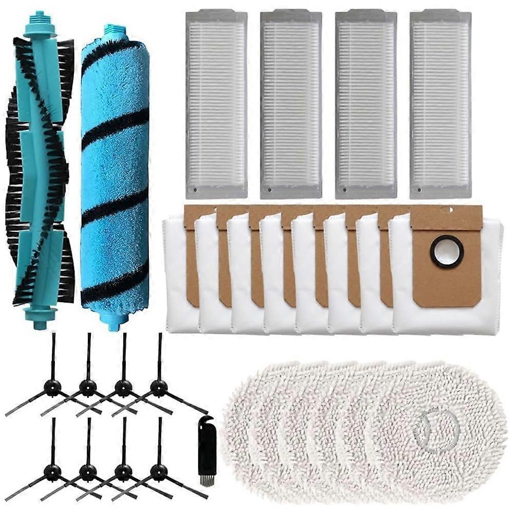 Hauptseitenbürste, Hepa-filter, Wischmopptuch, Staubbeutel, Zubehör