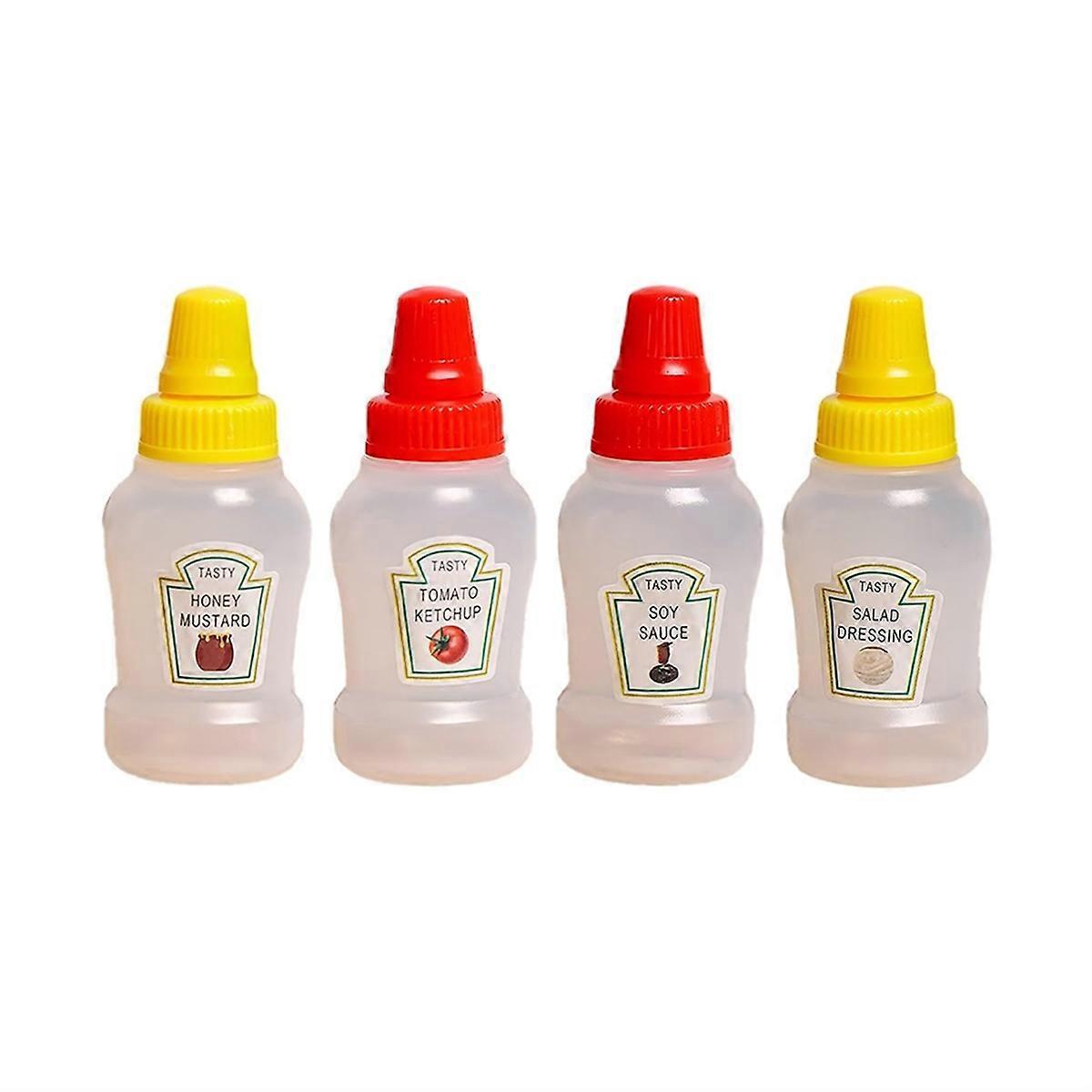 Mini-ketchupflaschen Für Bento-box-zubehör, Mini-gewürzflaschen