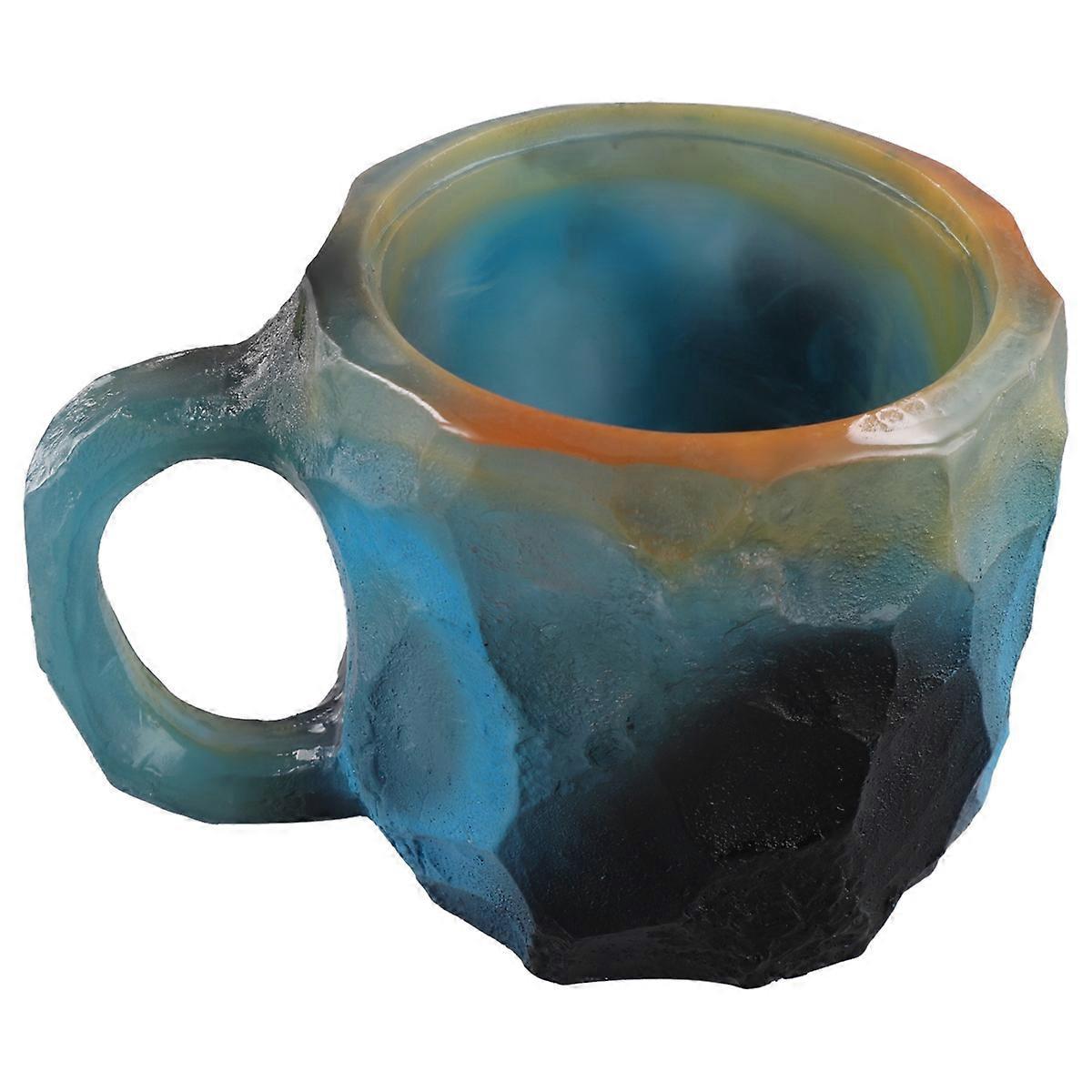 Mineralkristall-kaffeetasse Quarzsteintasse A--