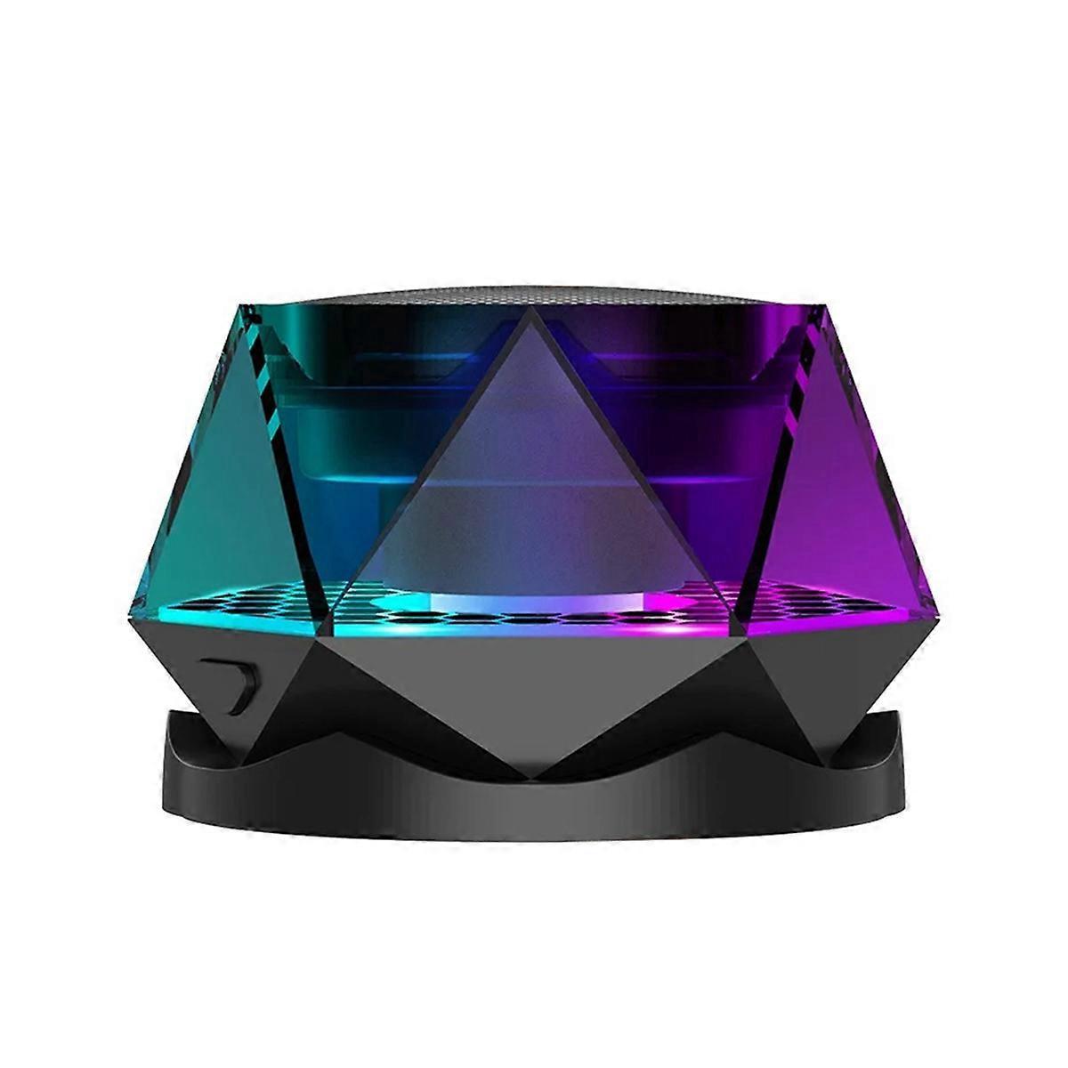 Magnetischer Bluetooth-lautsprecher Mit Led, Kabelloser Mini-subwoofer Für Den Außenbereich