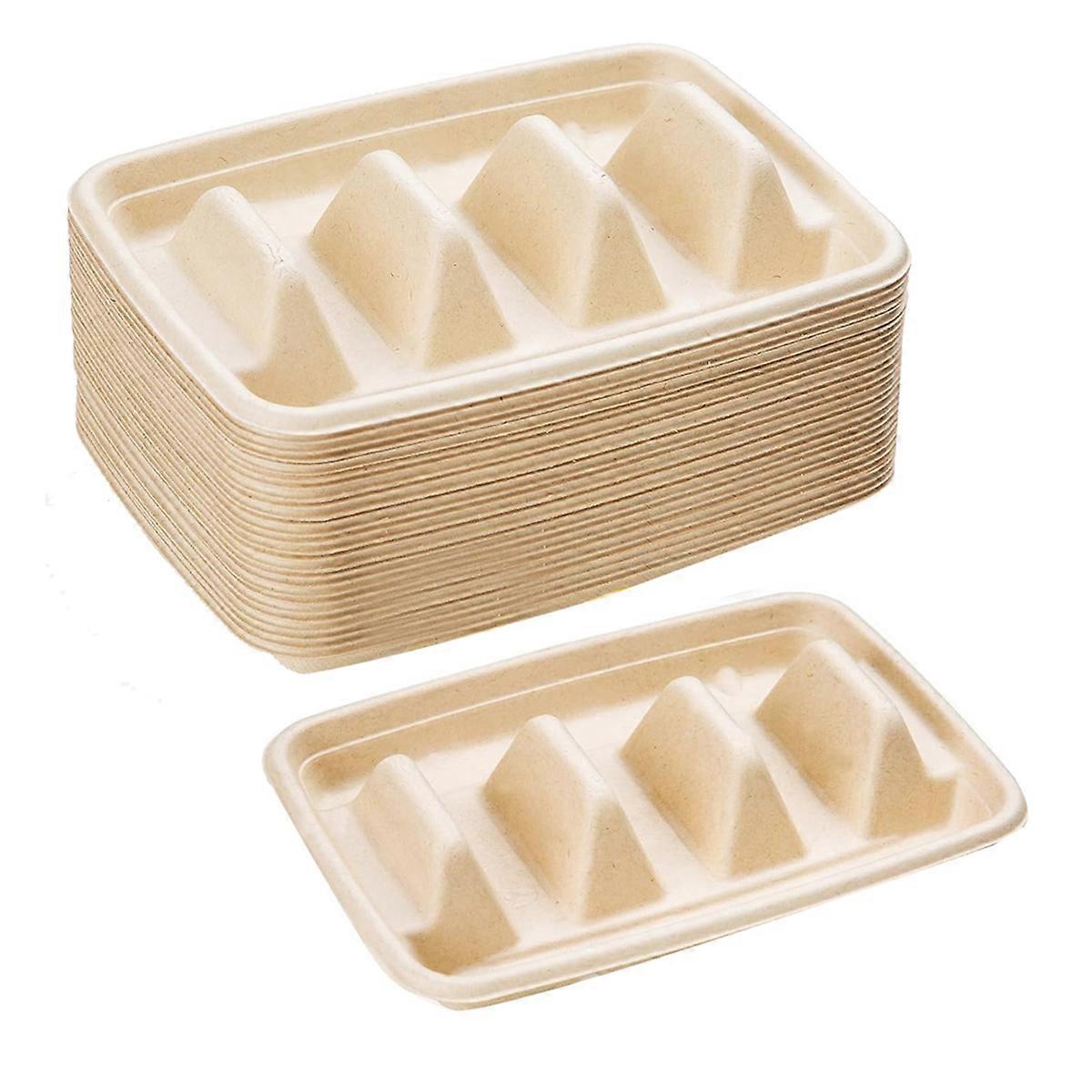 25 Stück Einweg-taco-halter Für Taco-tabletts