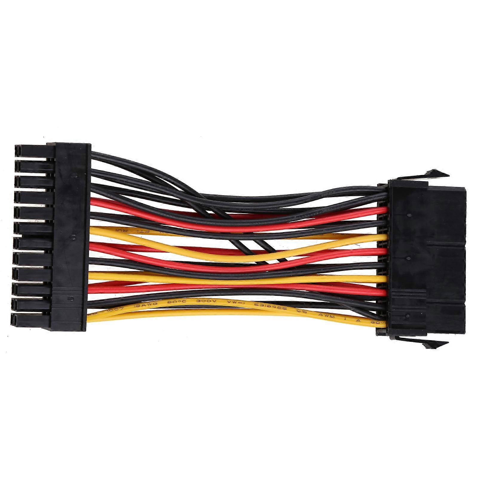 Stück Atx 20-pin-buchse Auf 24-pin-stecker-netzteiladapterkabel Für Laptop-pc