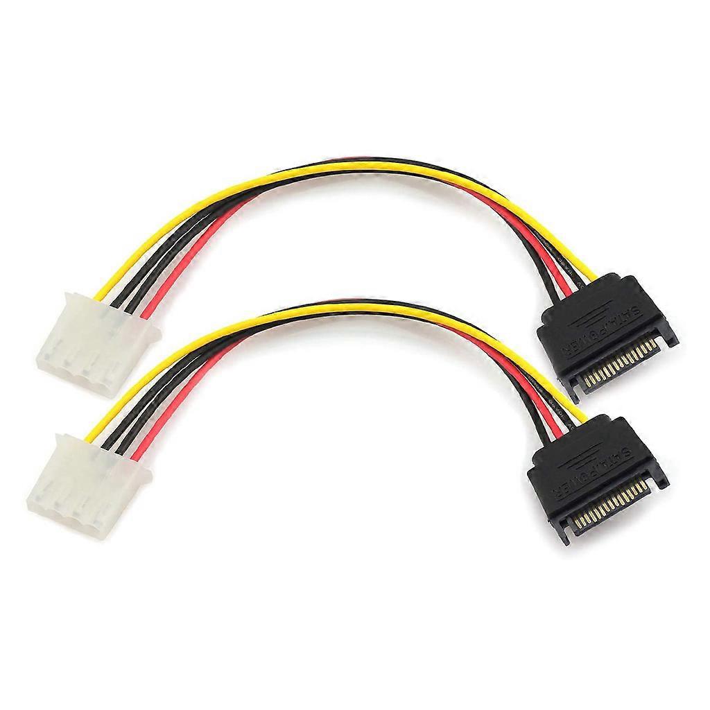 Sata-adapter 4-pin Auf 15-pin Festplatten-stromversorgungskabel Computerzubehör