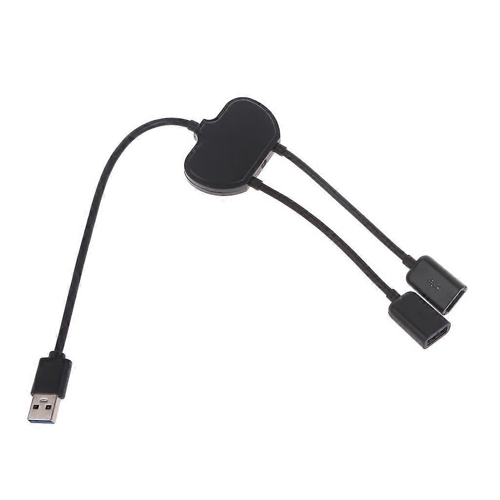 Usb 3.0 1 Stecker Auf 2 Buchsen 3-port Usb-adapter Auf Usb-verlängerung Für Laptop